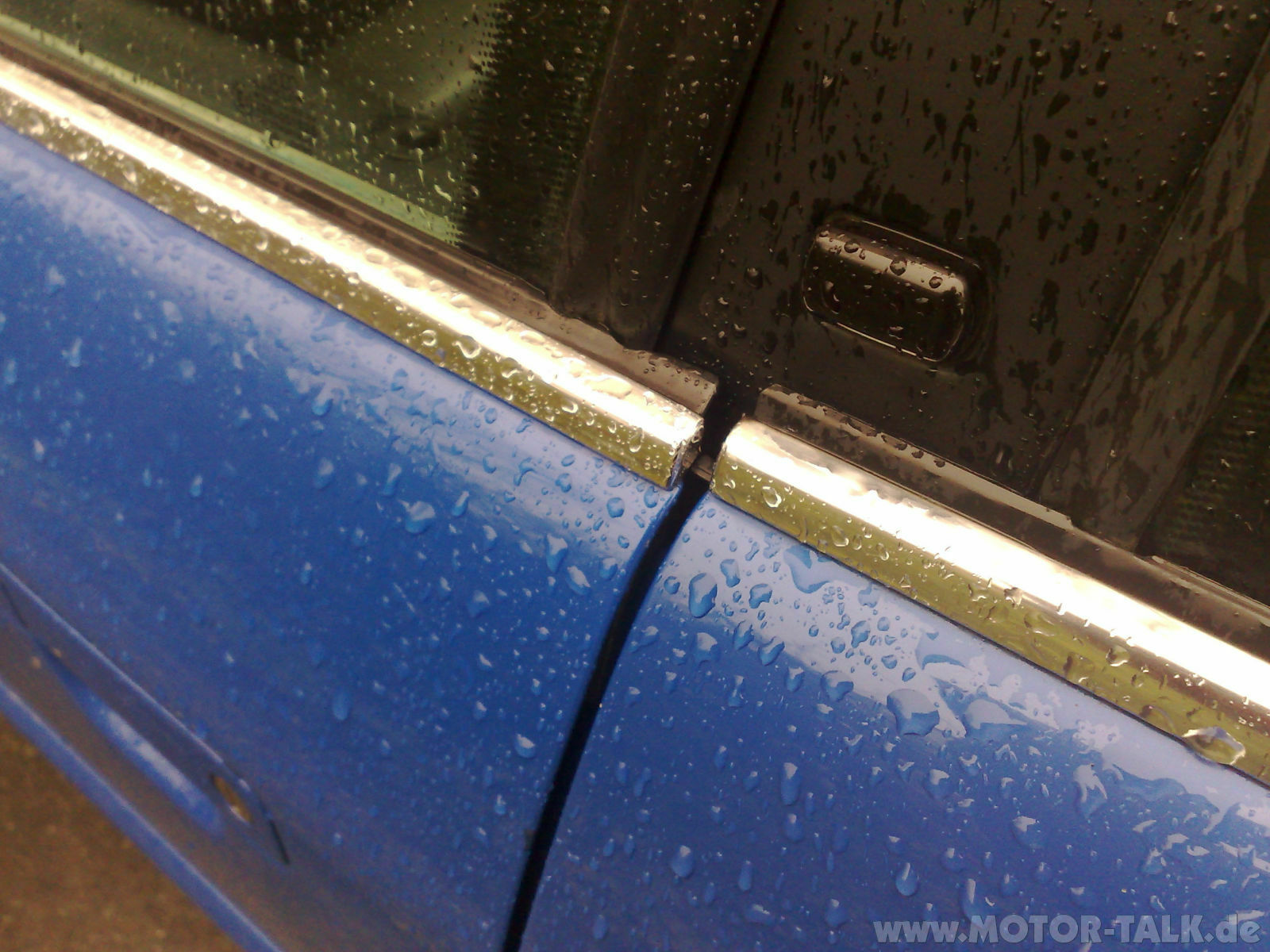 Wasser im Fahrgastraum :-(