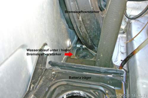 Audi-a4-wasserablauf-bkv
