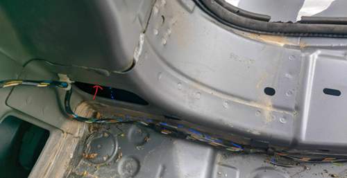Caravan Wasser im Kofferraum