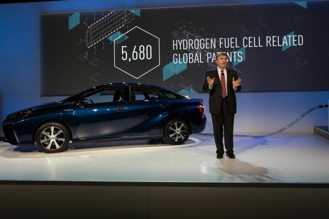 Auf dem CES-Stand von Toyota dreht sich alles um die Brennstoffzellen-Technologie
