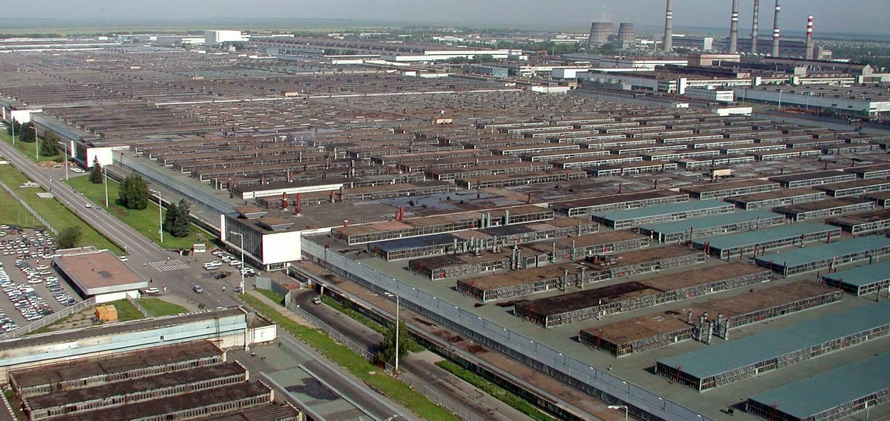 Kapazitäten ohne Ende: AvtoVAZ-Werk in Togliatti/Russland