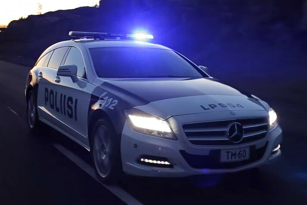 Ein neues Auto für die finnische Polizei: Mercedes CLS Shootingbrake