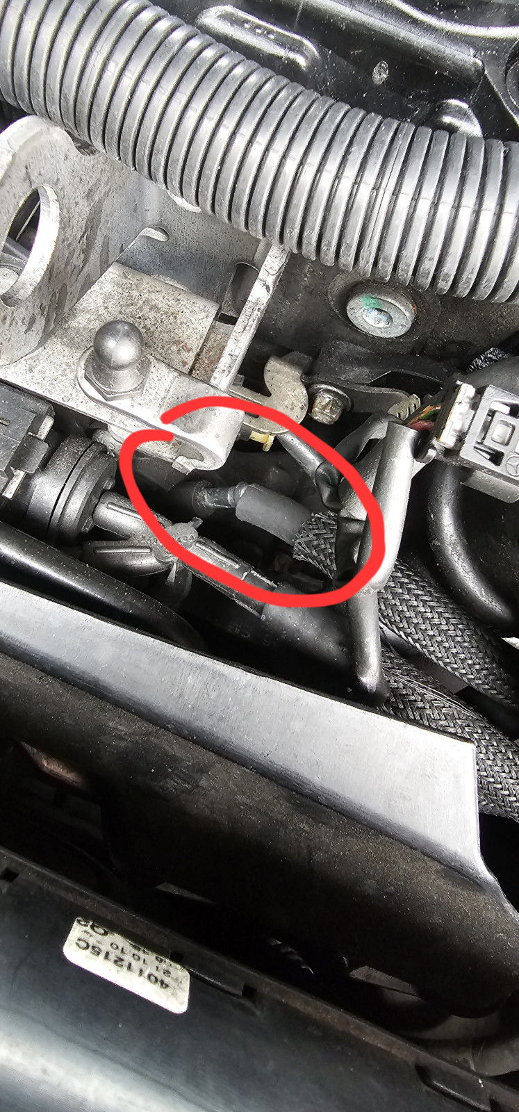 Weiß denn niemand wofür dieser Schlauch beim CDI OM651 ist?
