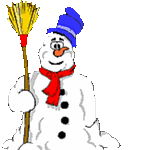Der Schneemann hat es schwer heutzutage