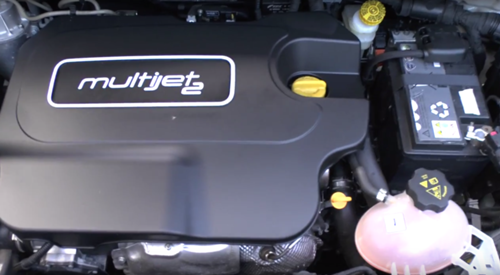 Der Motor von mattberlins Fiat 500X 1.6 MultiJet