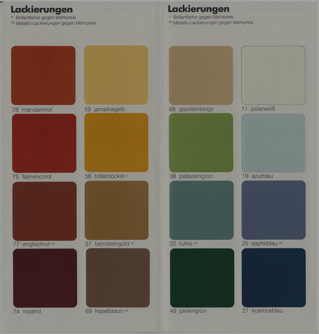 Welche Farbe hat mein Rekord?
