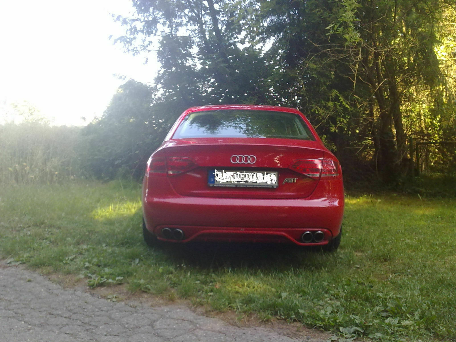Welche Felgenfarbe bei Rotem A4