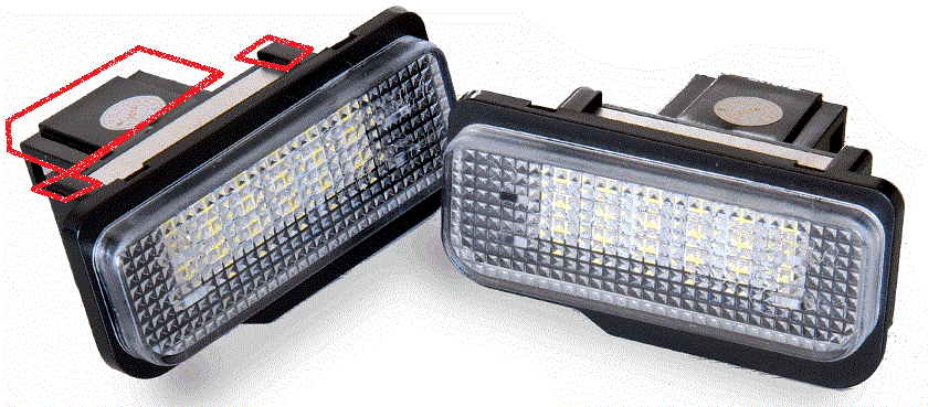 Welche LED Kennzeichenbeleuchtung bringt keinen CAN Fehler?