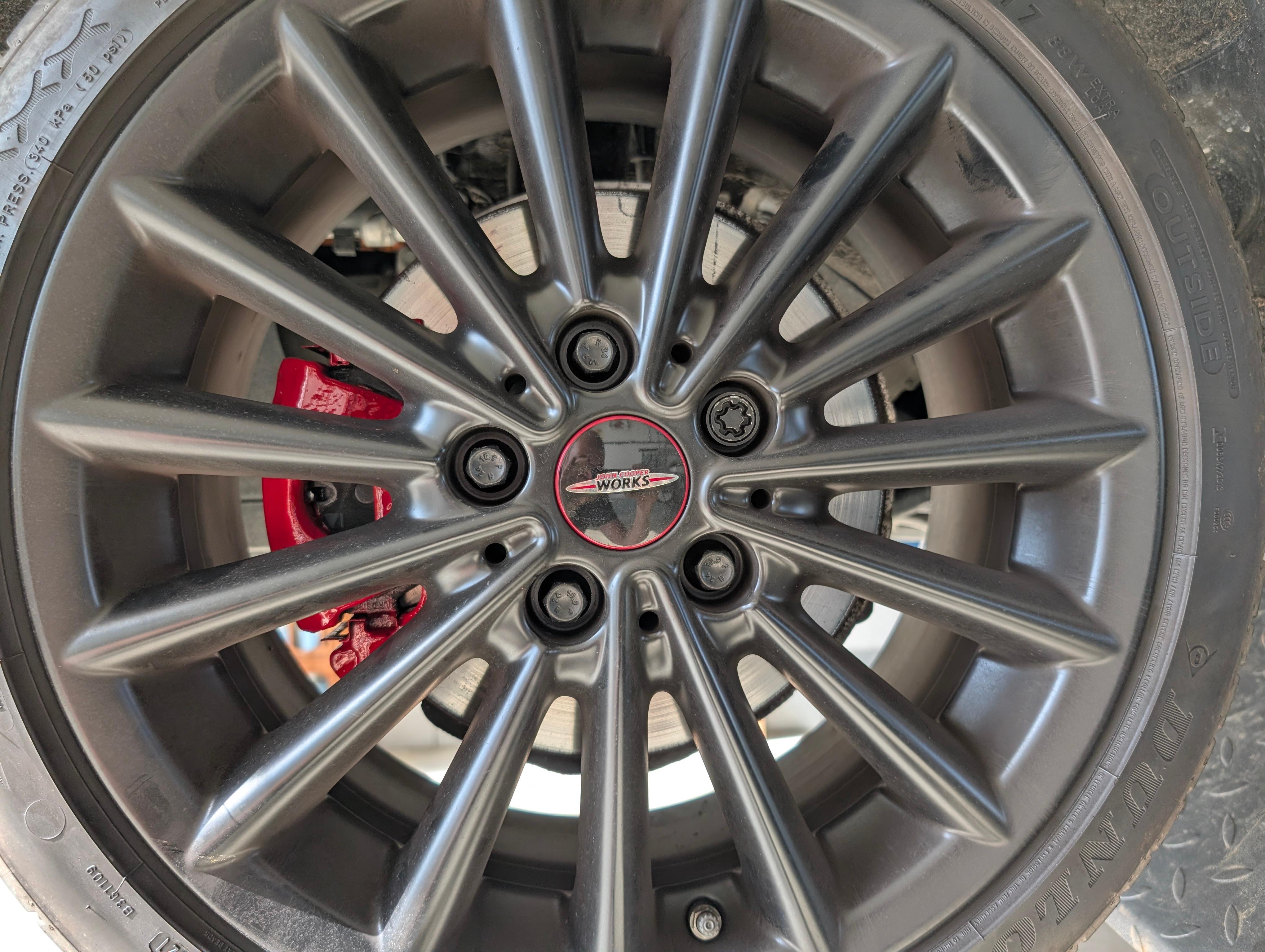 Welcher Bremssattellack passend zu JCW / S Rot