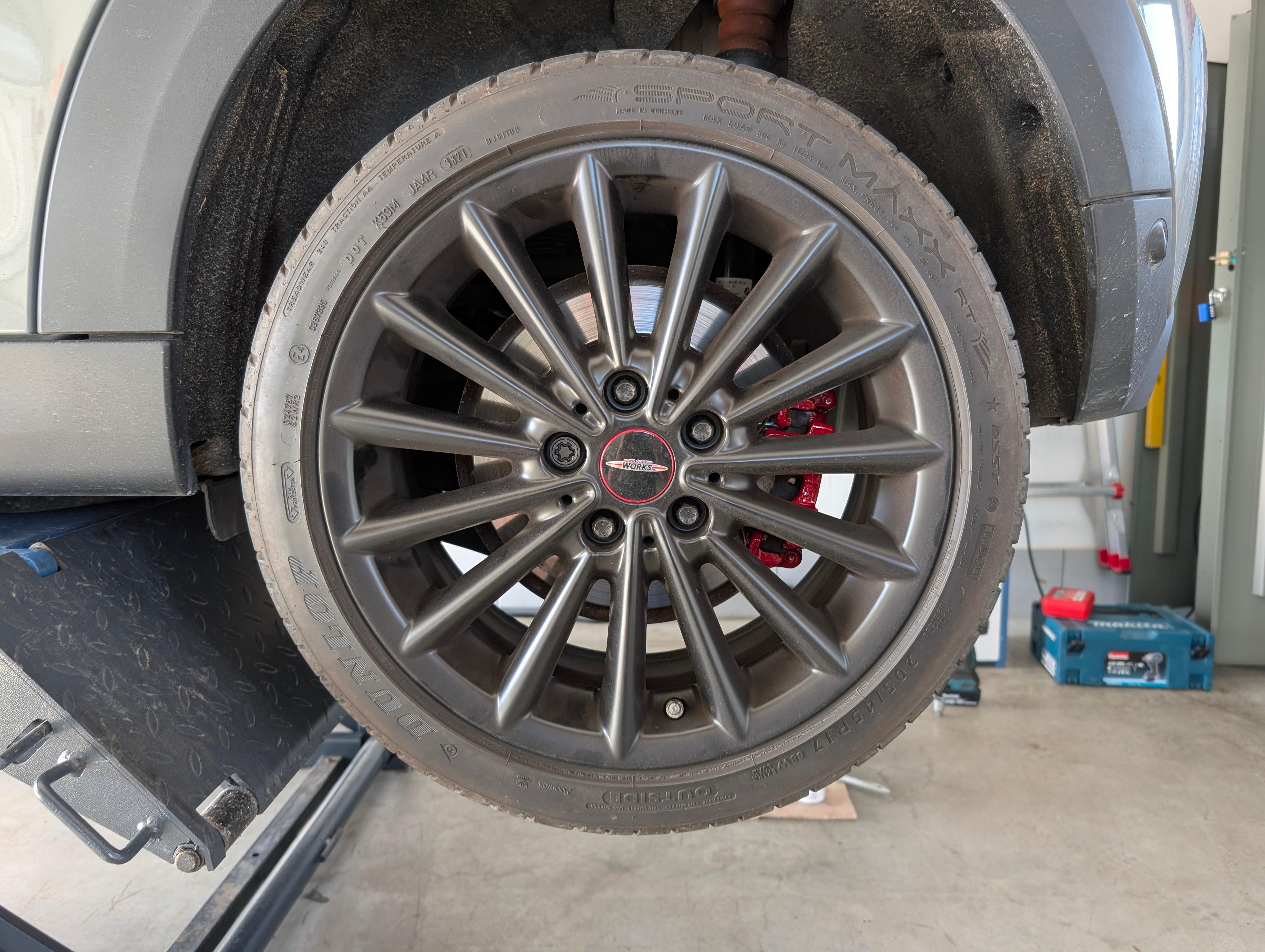 Welcher Bremssattellack passend zu JCW / S Rot