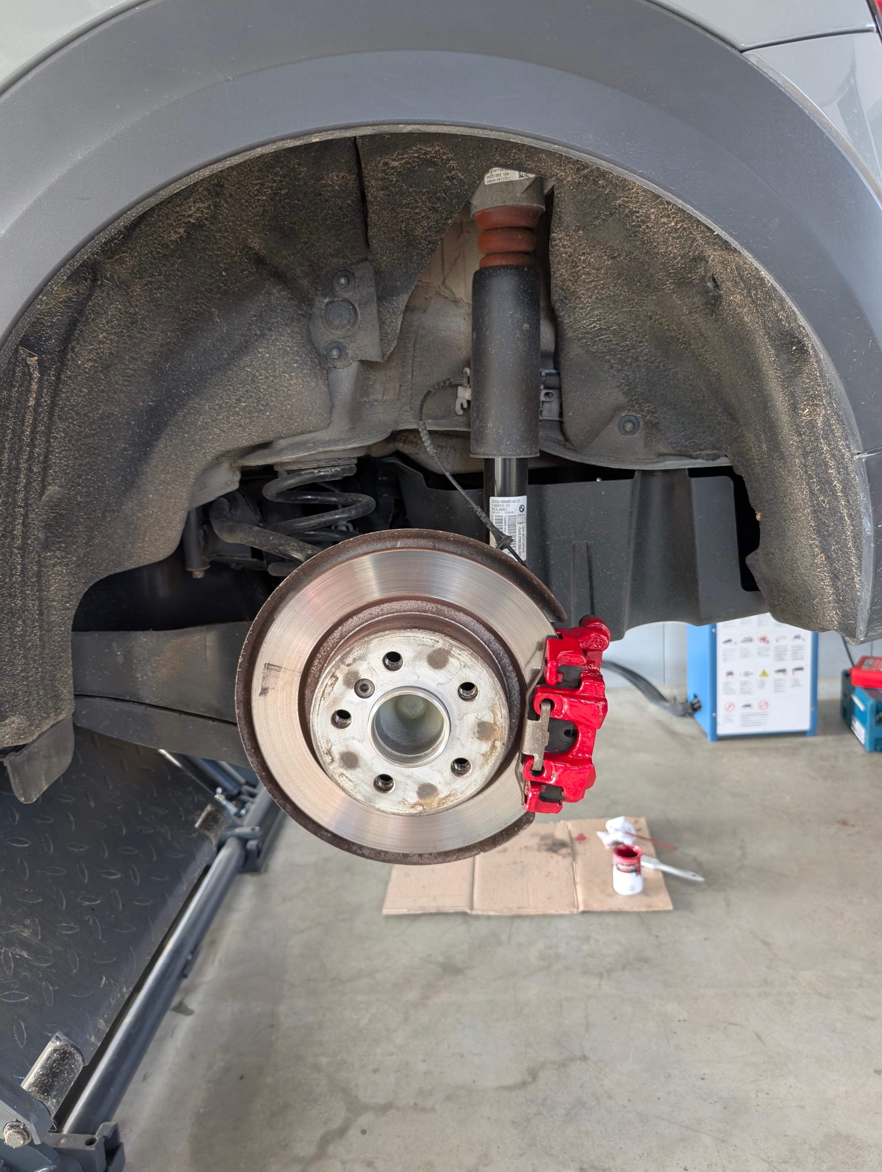 Welcher Bremssattellack passend zu JCW / S Rot