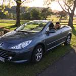 Das Peugeot 307 CC Cabrio fühlt sich mit seinen 39.000km fast neu an