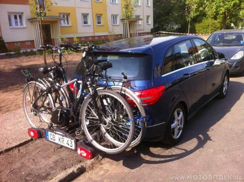 B200 CDI mit Pedelecs auf der AHK