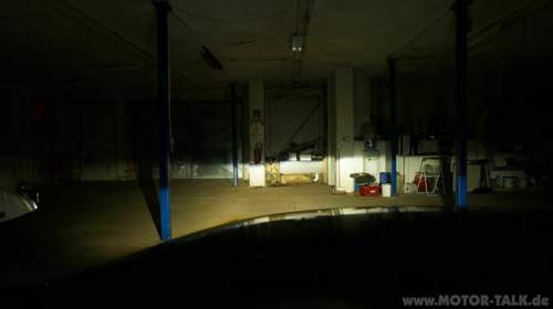 Alte brenner 0,8 sec belichtet