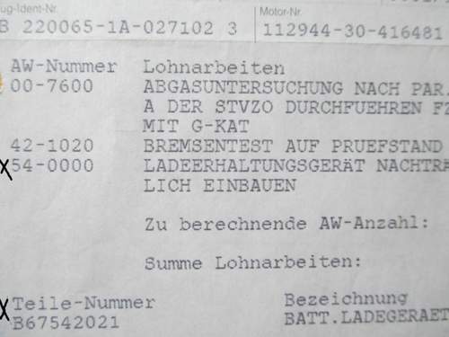 Rechnung