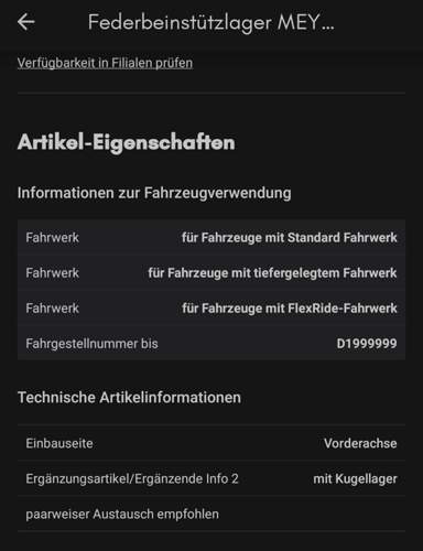 Meyle Stützlager