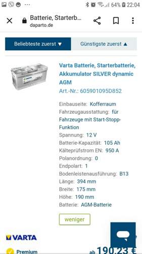 Autobatterie