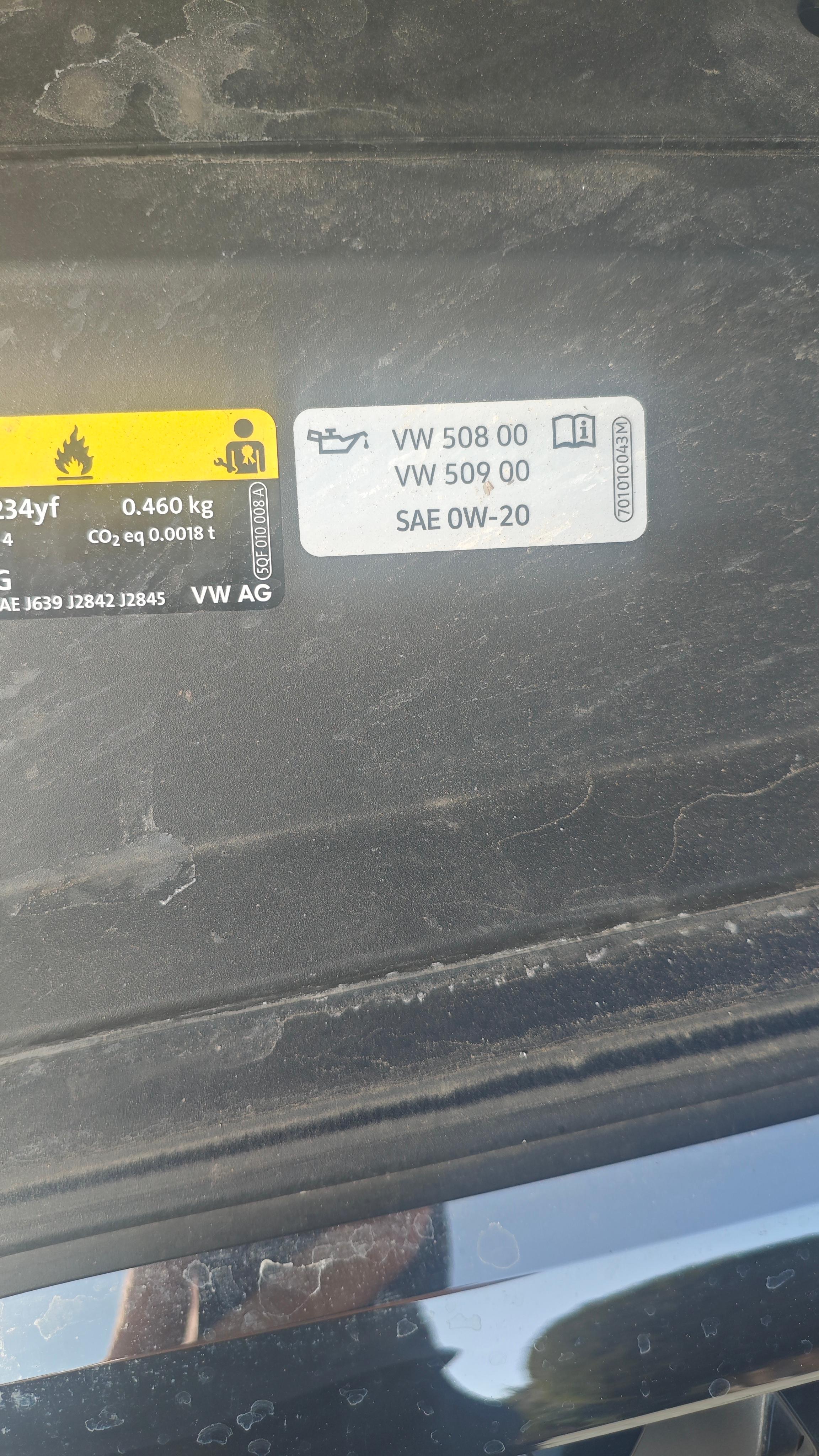 Welches Motoröl für Octavia IV 1.5 TSI 110 kW/ 150 PS
