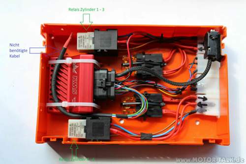 Zündung wiring