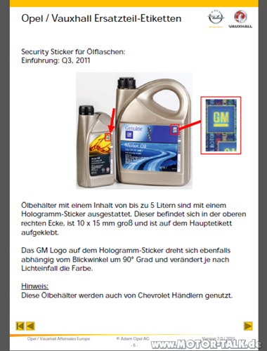 Opel-hologramm
