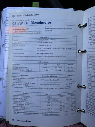 Bordbuch Eintrag