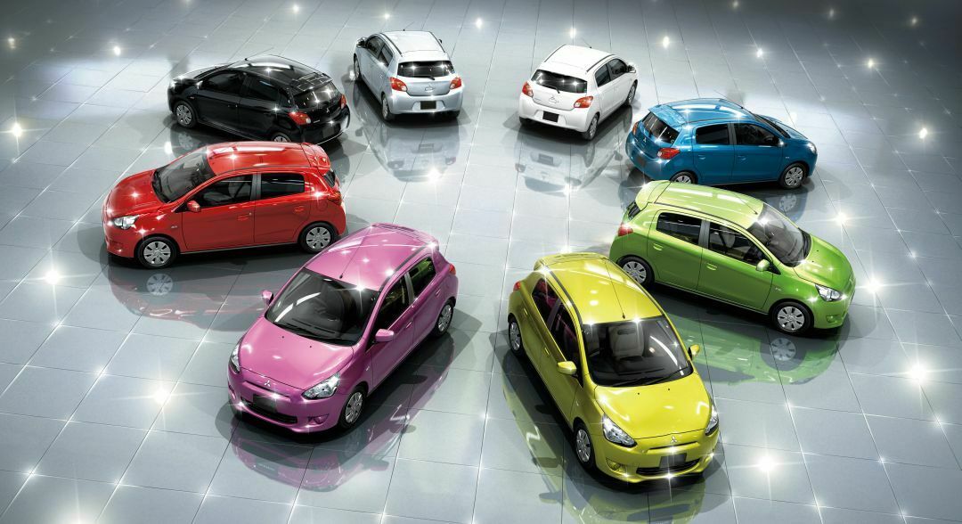 Ein Stern aus Raumsternen: Im April kommt der Mitsubishi Space Star in den deutschen Handel.