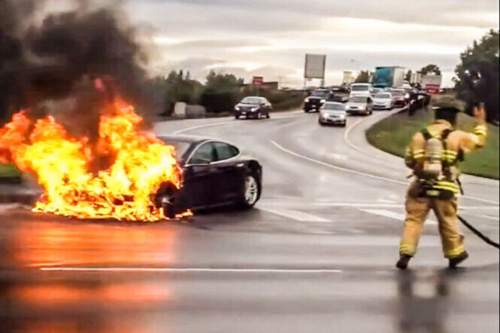 Brennendes Tesla Model S: Die Unfälle sorgten weltweit für Schlagzeilen