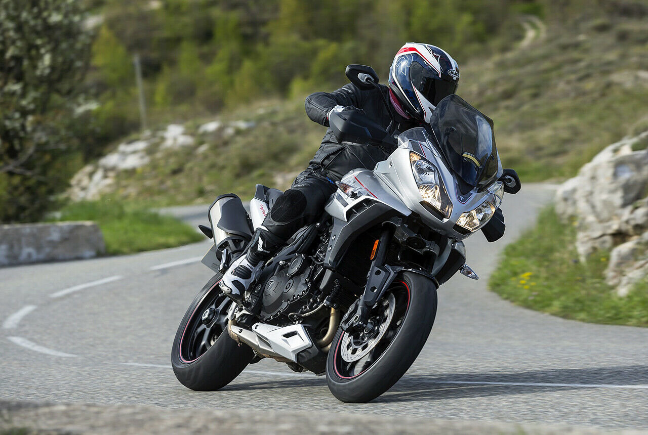 In 3,5 Sekunden sprintet die Triumph Tiger Sport von 0 auf Tempo 100