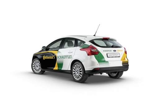 Der Turbolader des 1,0-Liter-Ecoboost-Motors wird von einem Elektromotor unterstützt