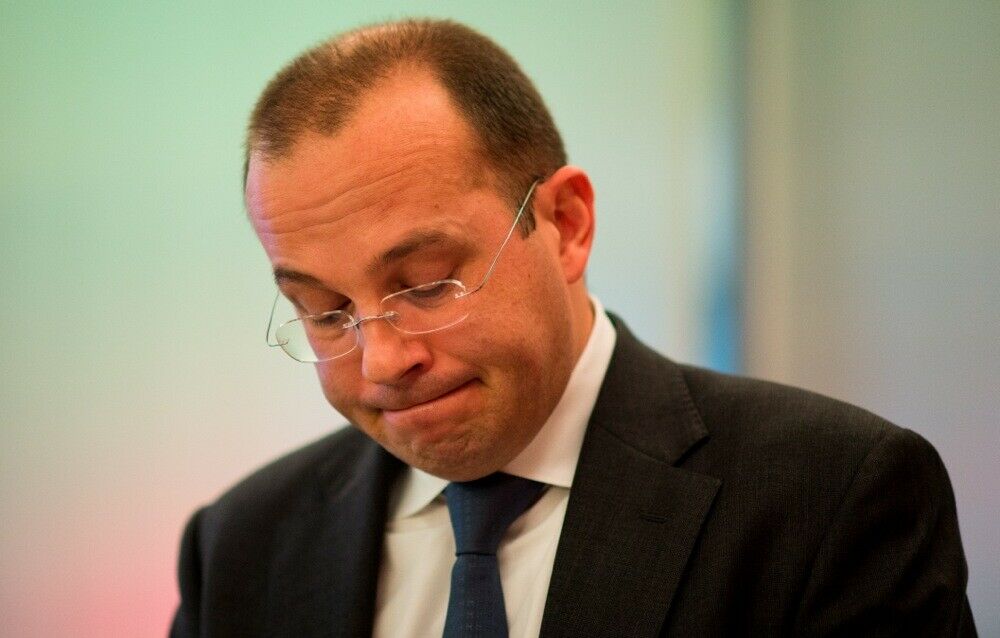 Renault-Chef Achim Schaible bei der heutigen Pressekonferenz