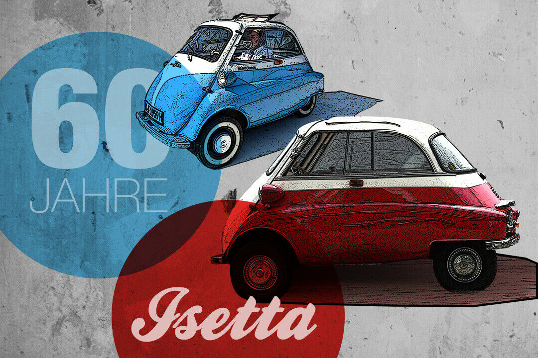 60 Jahre wird sie alt: Die Isetta.