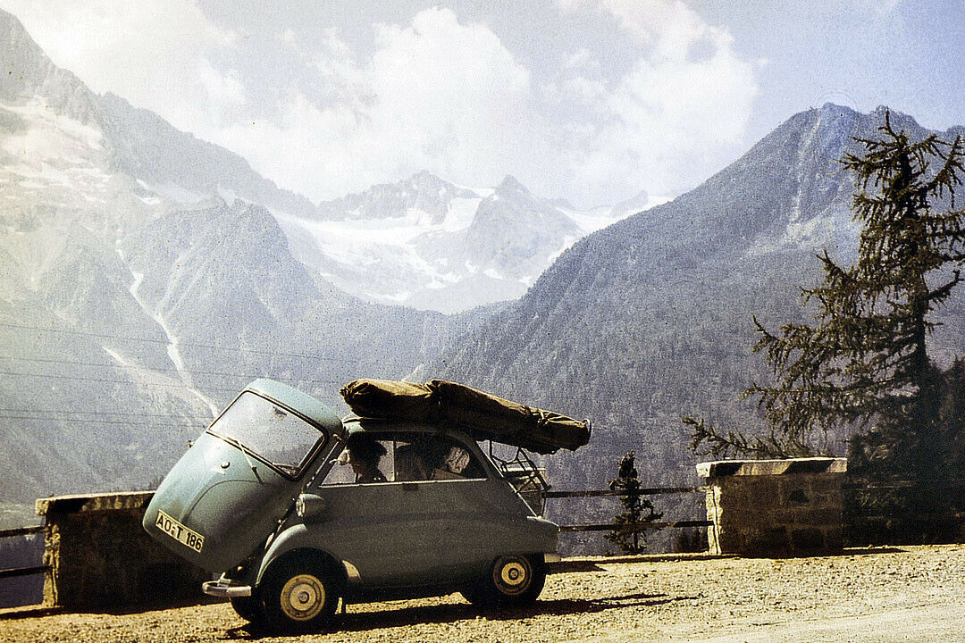 BMW Isetta Export Felbertauern 1958