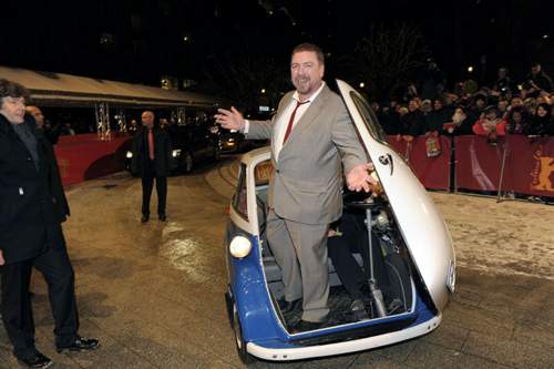 BMW Isetta mit Schauspieler Armin Rhode
