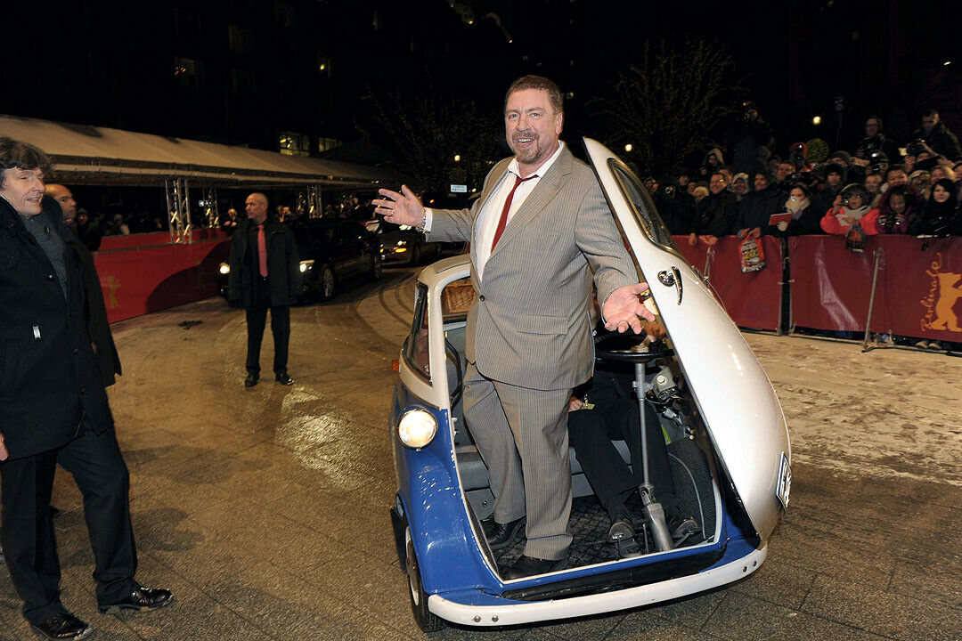 BMW Isetta mit Schauspieler Armin Rhode