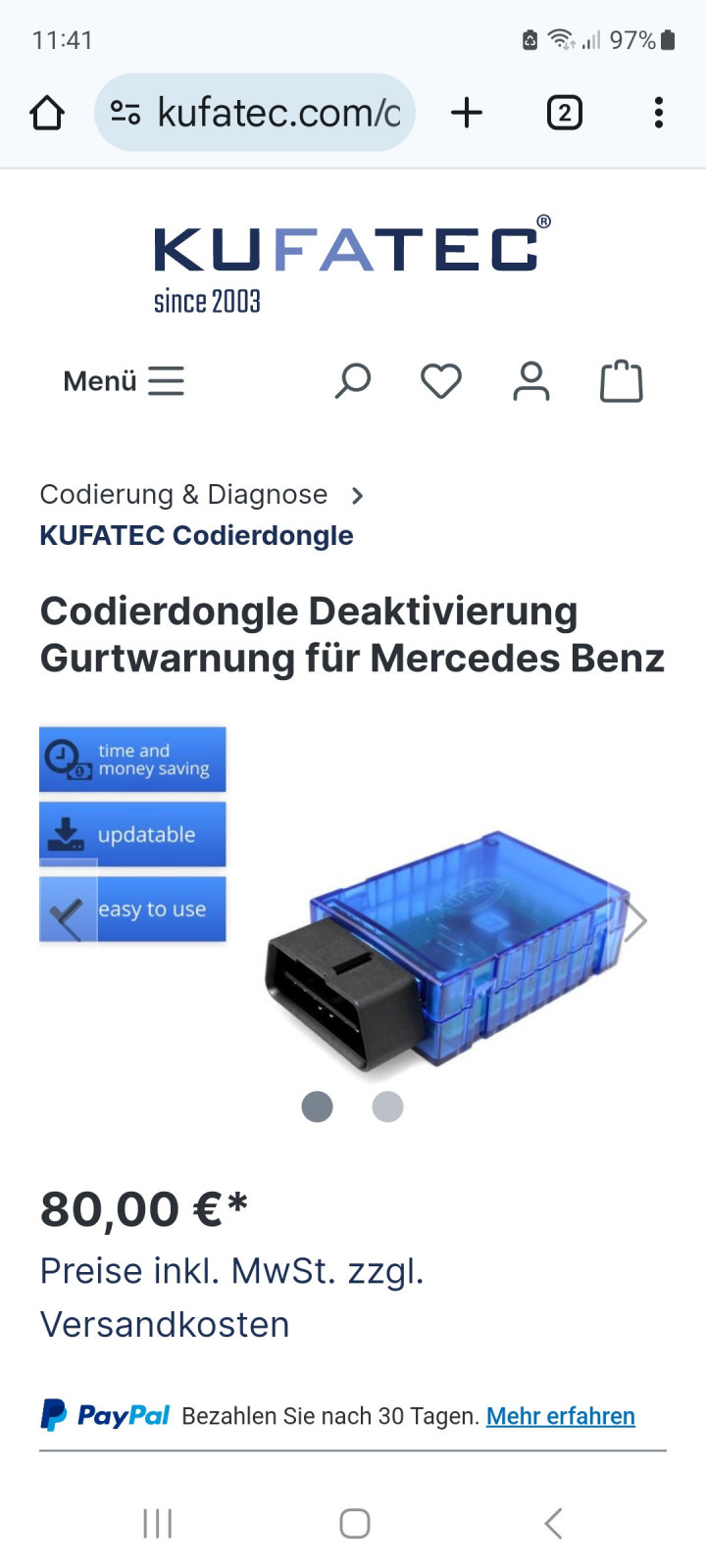 Wenn alles funktioniert, ein tolles Fahrzeug