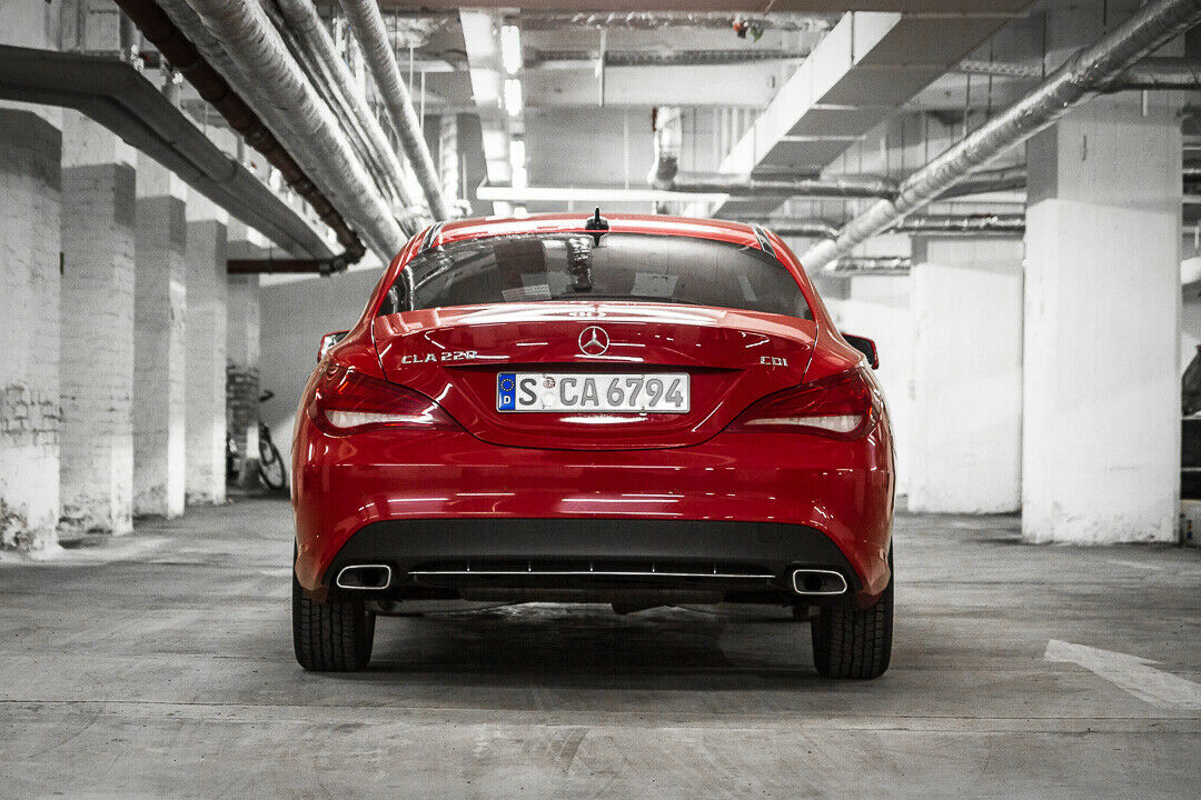 Mercedes CLA: Heckansicht