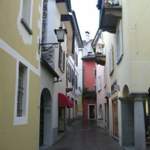 Durch diese Gasse muss