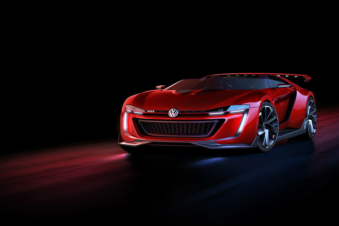 Das Design orientiert sich an der Vorjahres-Studie GTI Design Vision