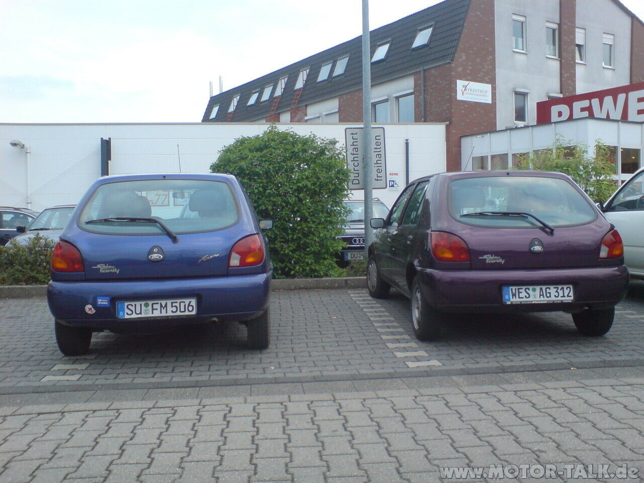 Wenn man seinem eigenem Auto hinterher fährt.....