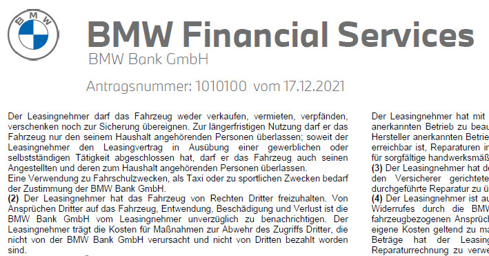 Wer darf ein Leasingfahrzeug abholen?