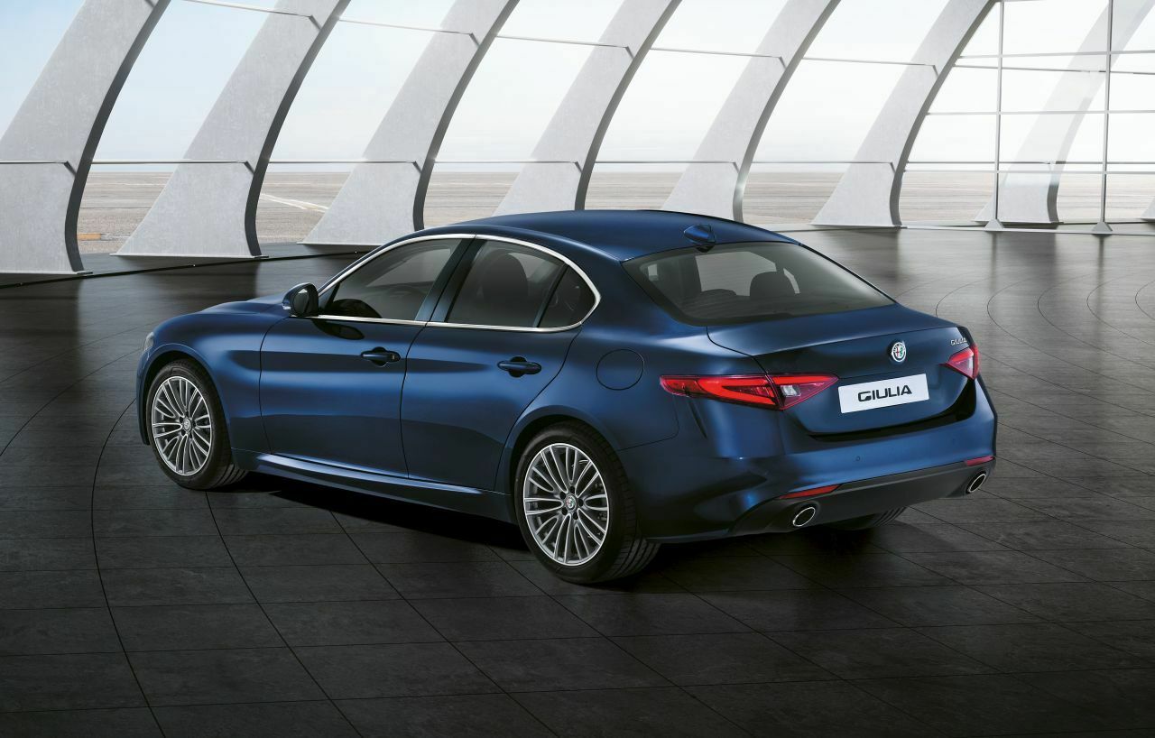 Alfa Romeo Giulia: Heckansicht