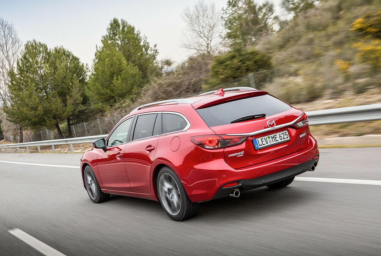 Das Kombi-Heck kostet beim Mazda 6 keinen Aufpreis
