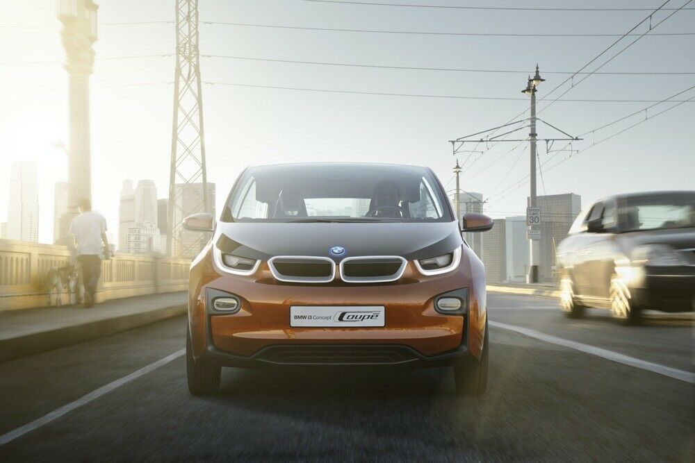 Ohne jeden Zweifel sieht das i3 Coupé von vorn am schönsten aus