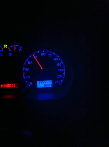 222.222 KM am 07.04.15