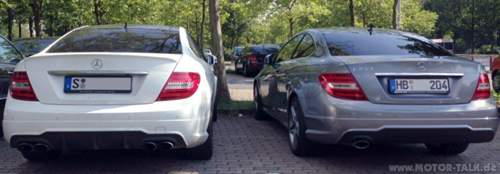 C63 vs C250
