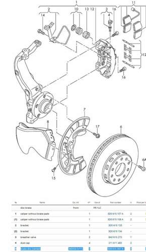 Bremsscheibe-phaeton