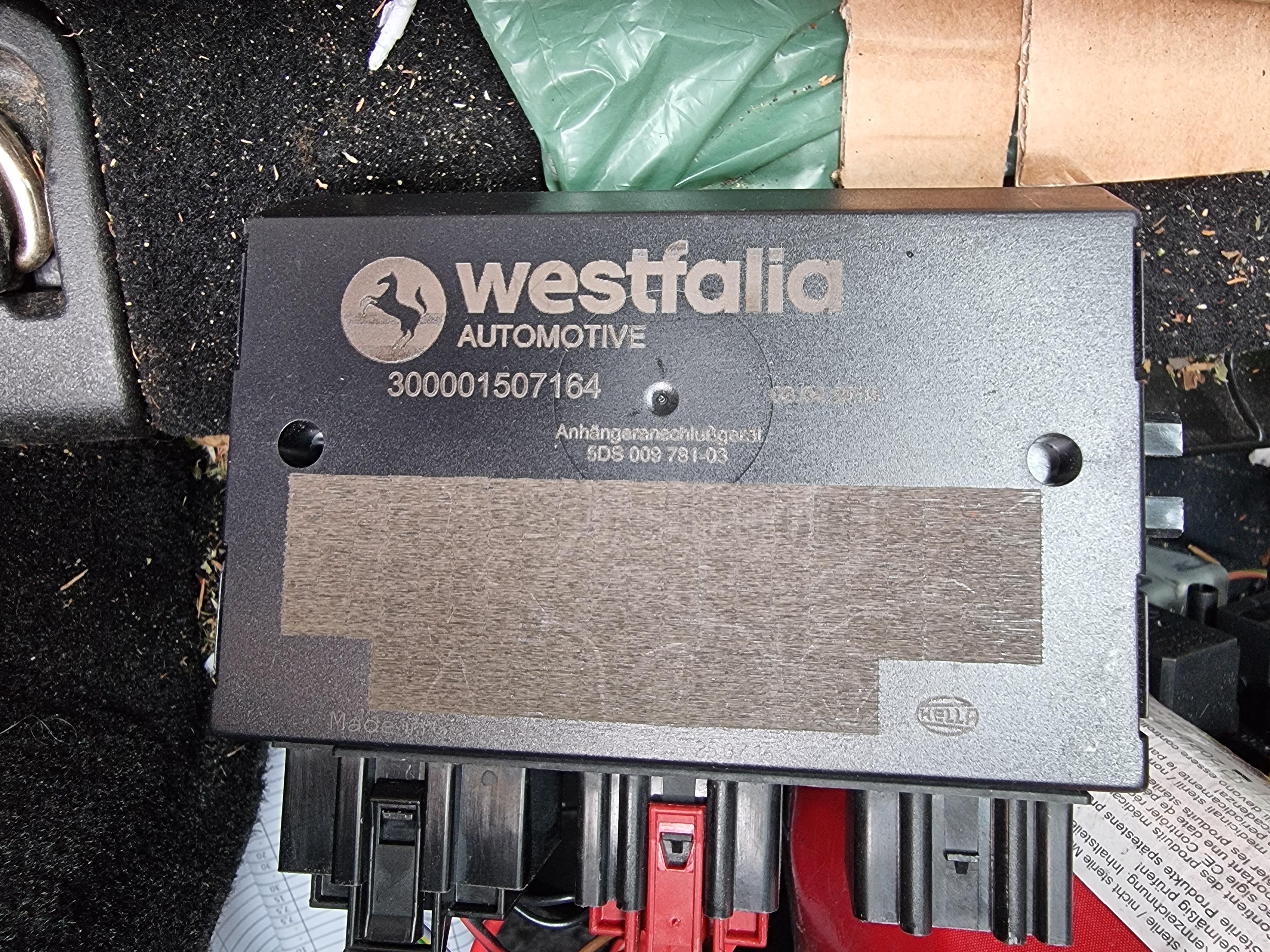 Wer hat Schaltplan für westfalia Anhängersteuergerät 5DS09781-03?