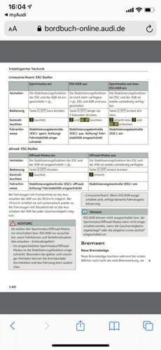 Esp Betriebsanleitung