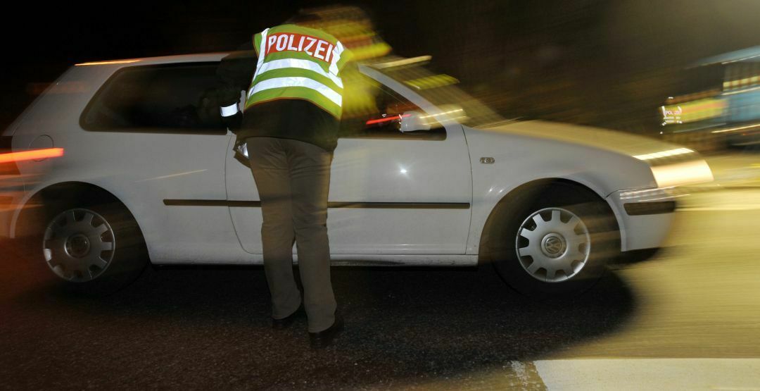 Bei einer Polizeikontrolle müssen Autofahrer nicht pusten