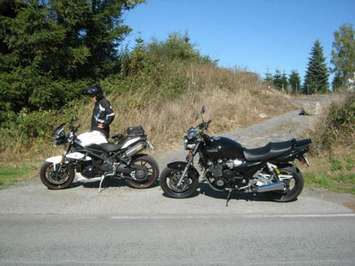 XJR 1300 klassisch und moderne Triumph